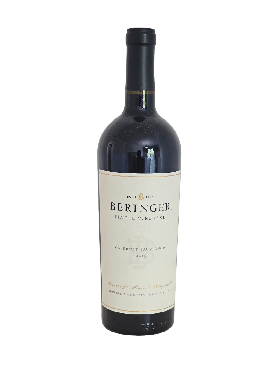 2015 Beringer Vineyards Bancroft Ranch Cabernet Sauvignon