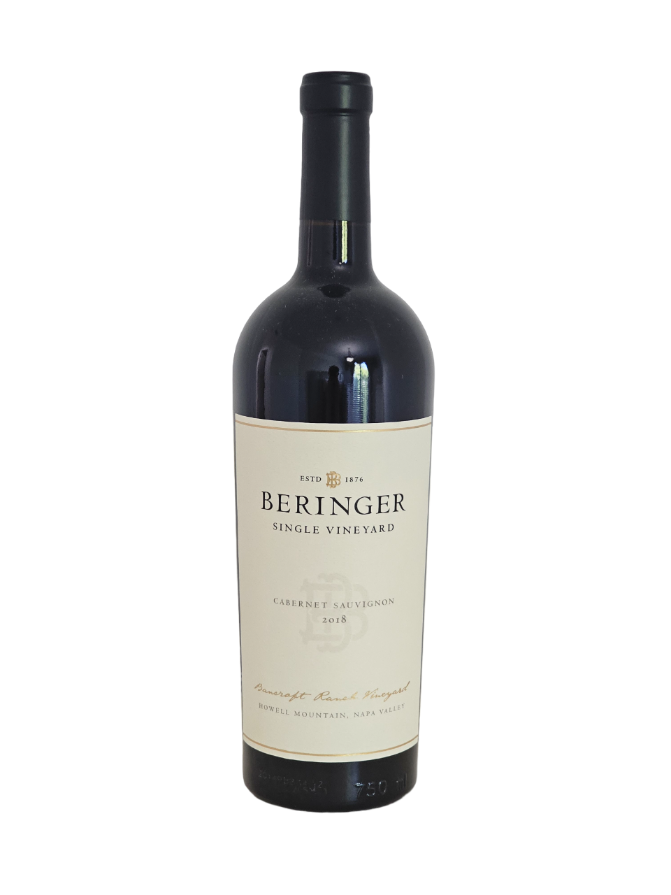 2018 Beringer Vineyards Bancroft Ranch Cabernet Sauvignon