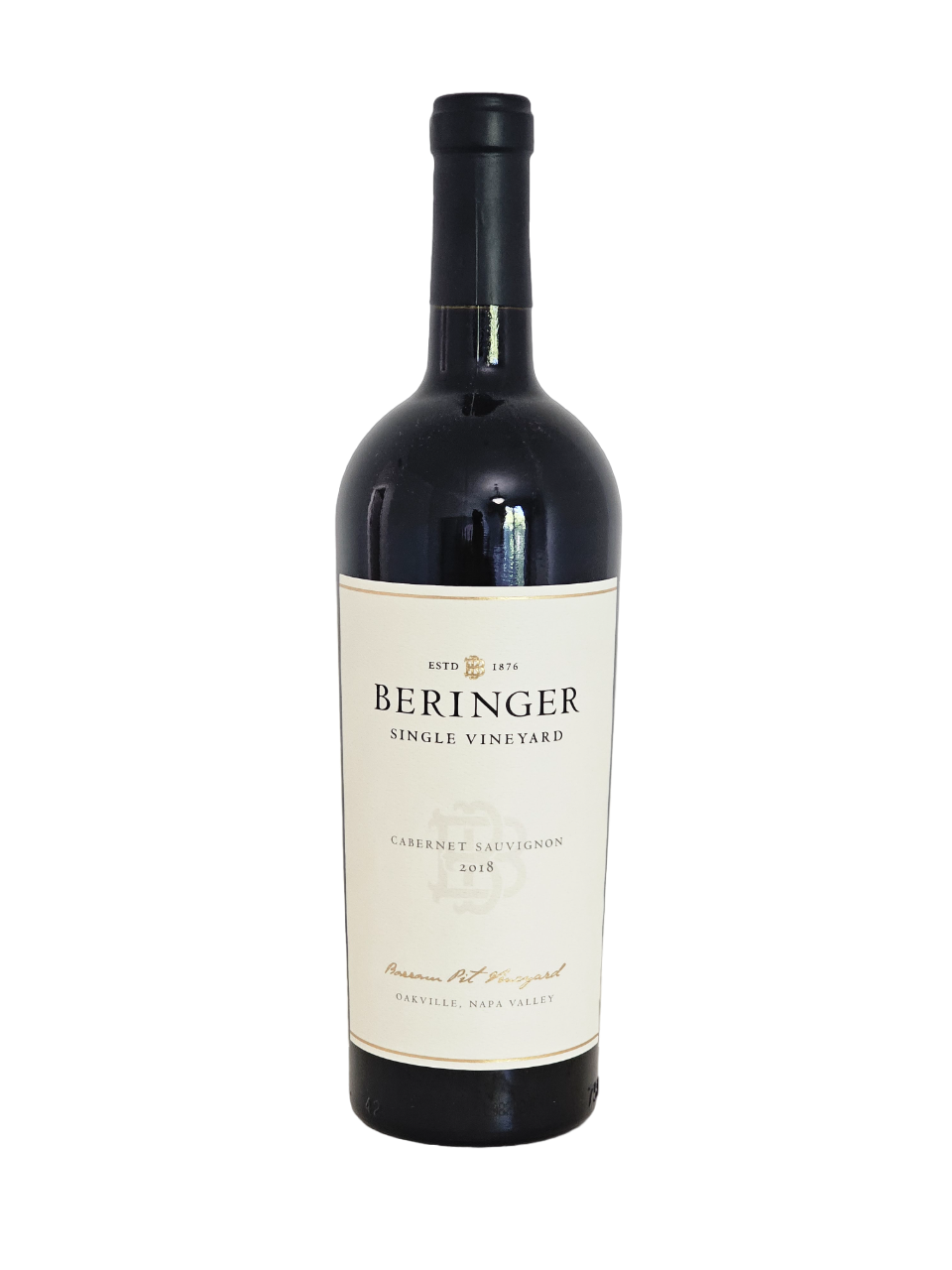 2018 Beringer Vineyards Borrow Pit Vineyard Cabernet Sauvignon