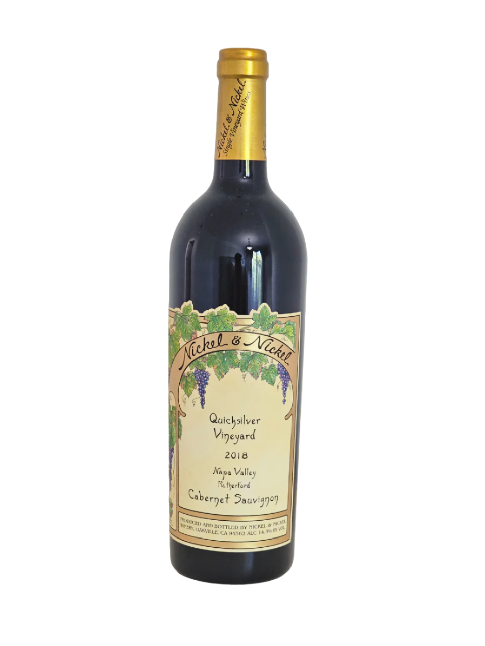 2018 Nickel & Nickel Quicksilver Vineyard Cabernet Sauvignon