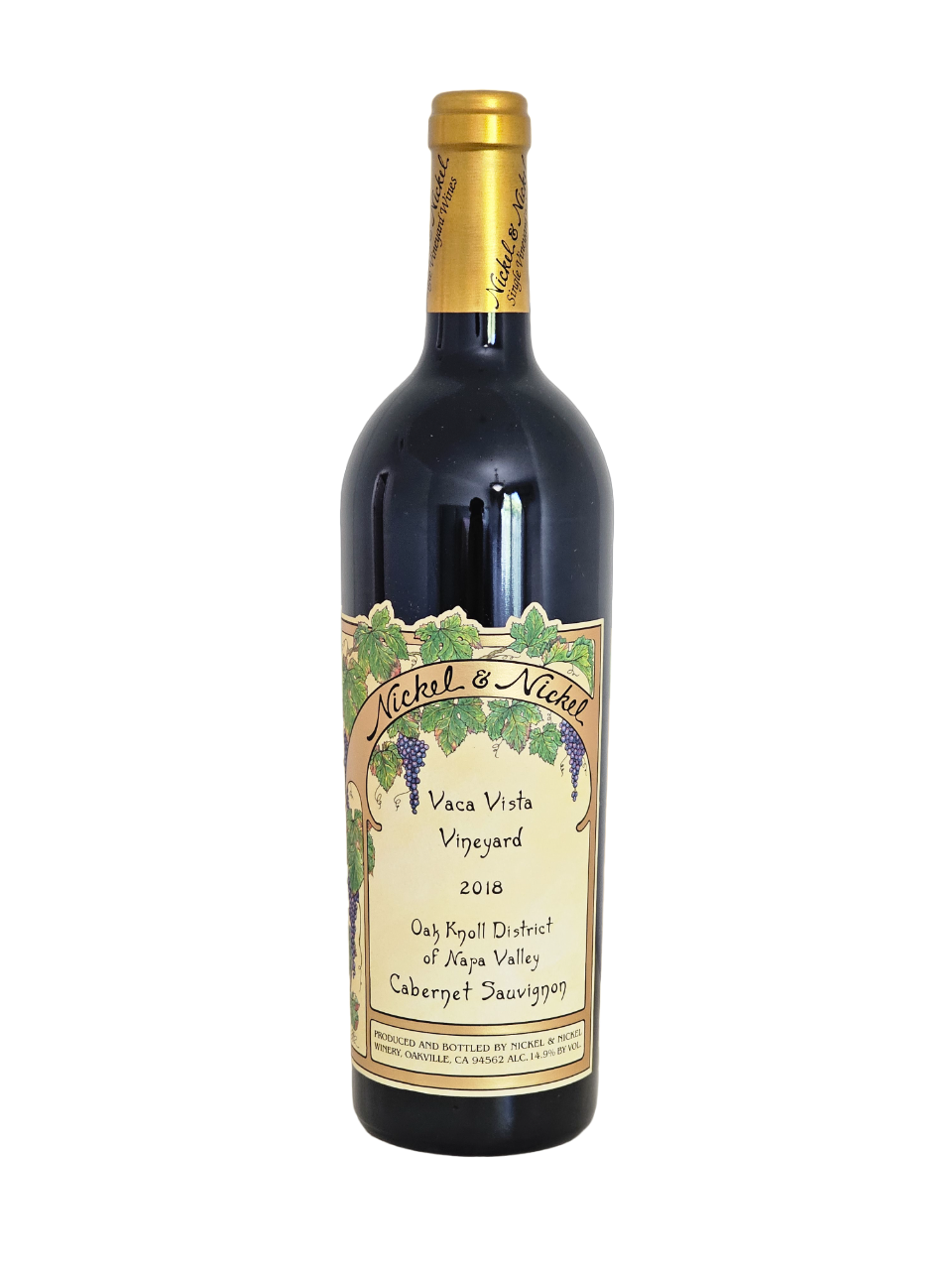 2018 Nickel & Nickel Vaca Vista Vineyard Cabernet Sauvignon