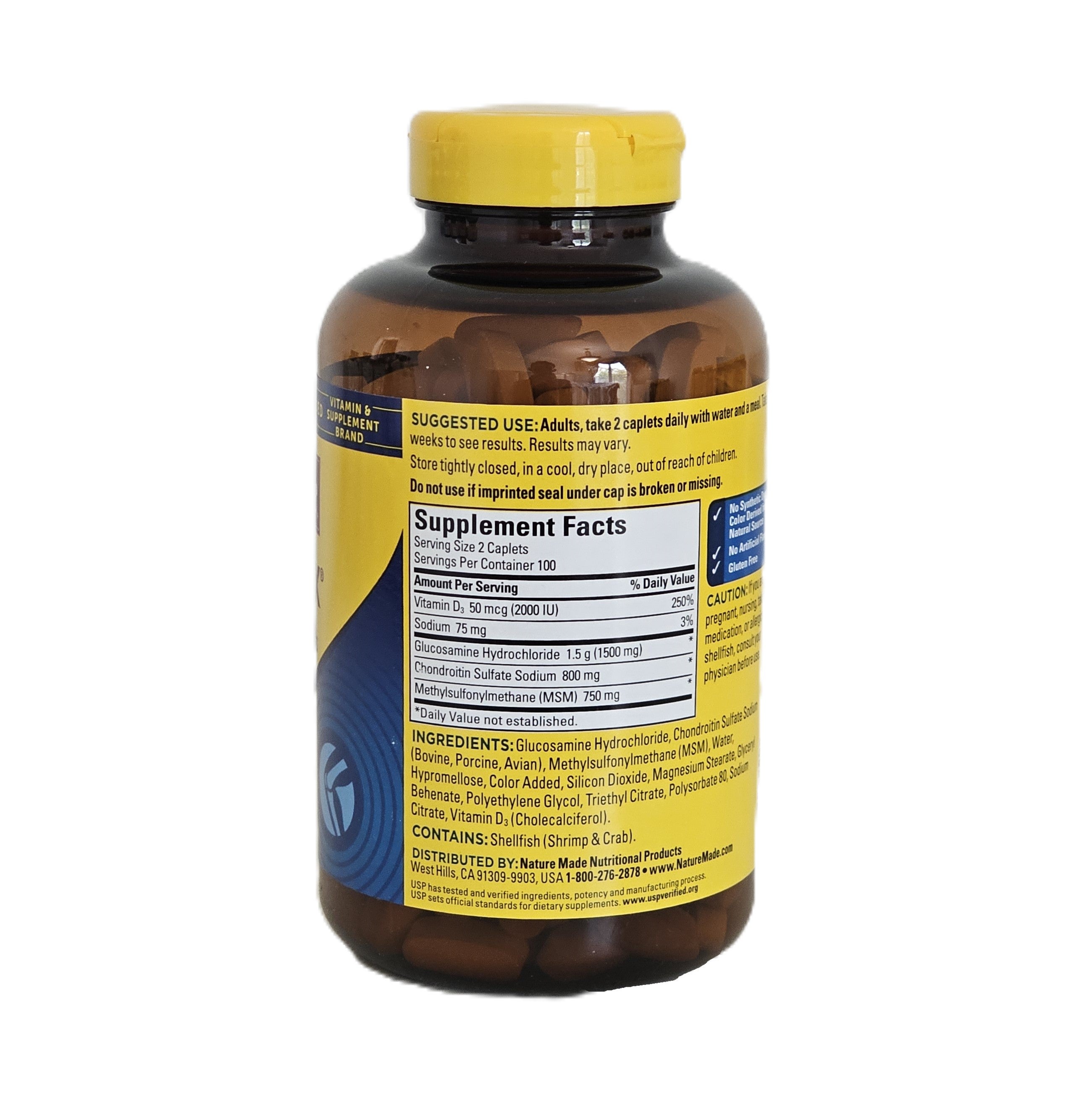 Nature Made Triple Flex + Vitamin D3 200 Caplets