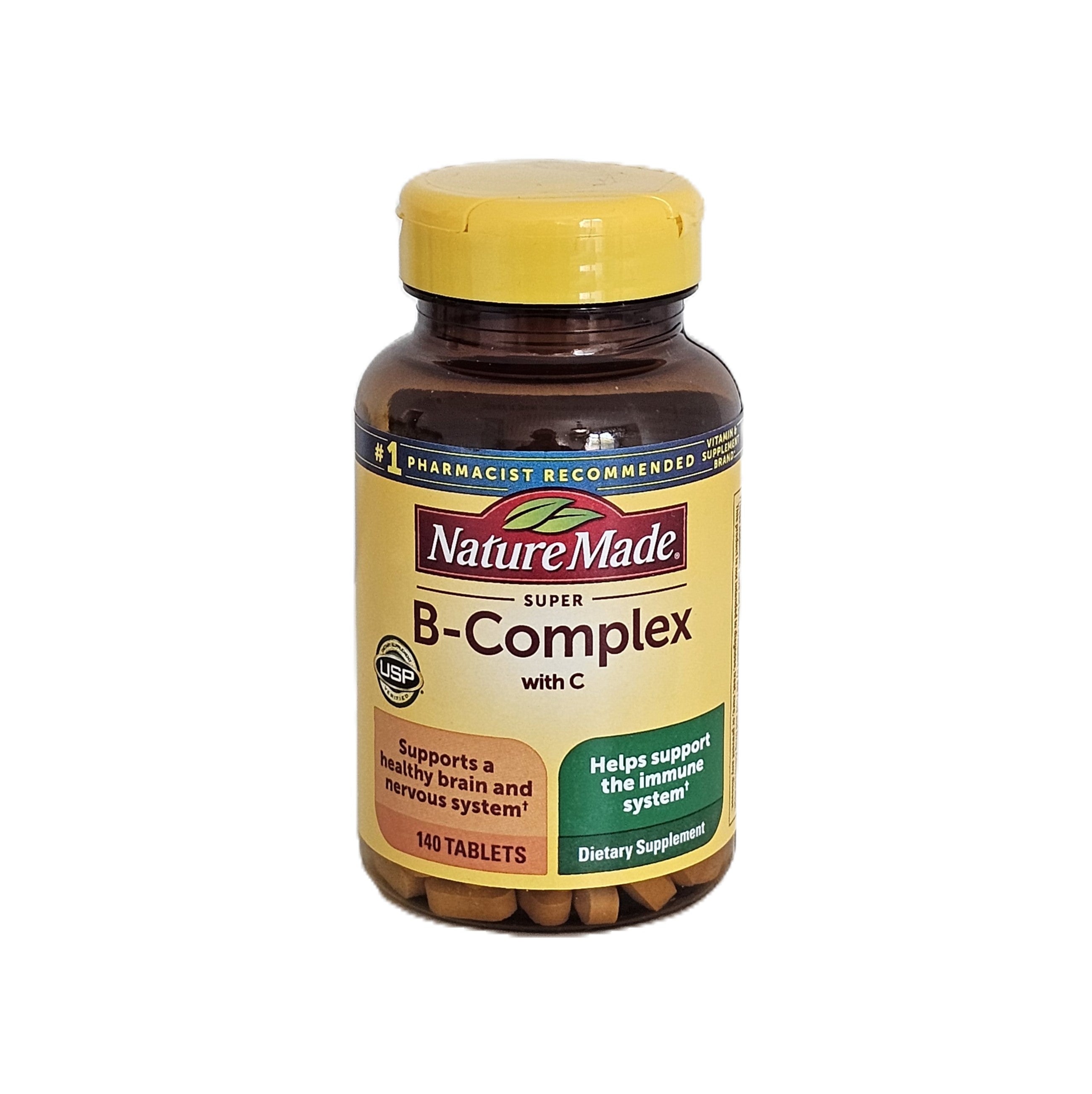 Nature Made Super B-Complex + Vitamin C 140 Tablets