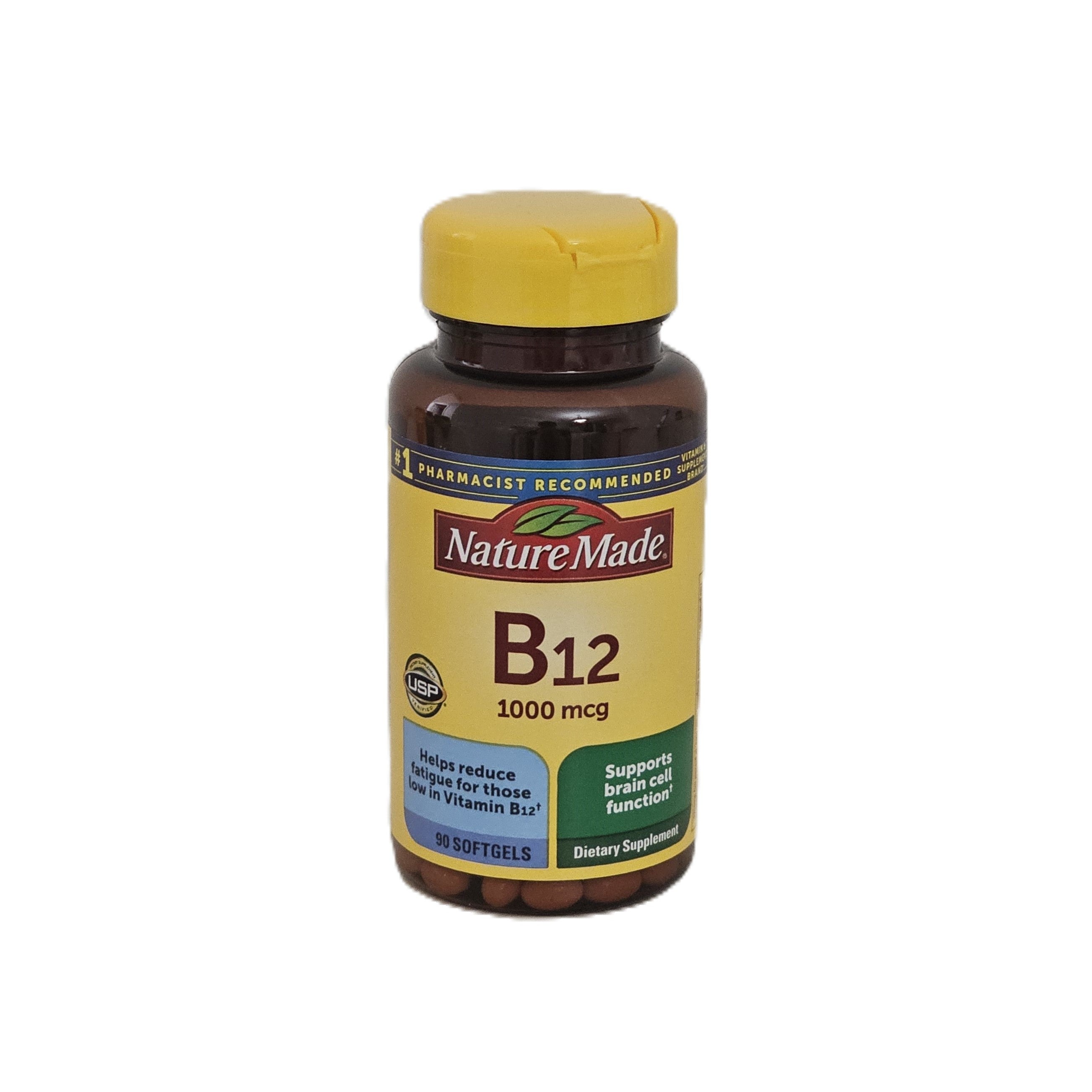 Nature Made Vitamin B12 1000 mcg 90 Softgels