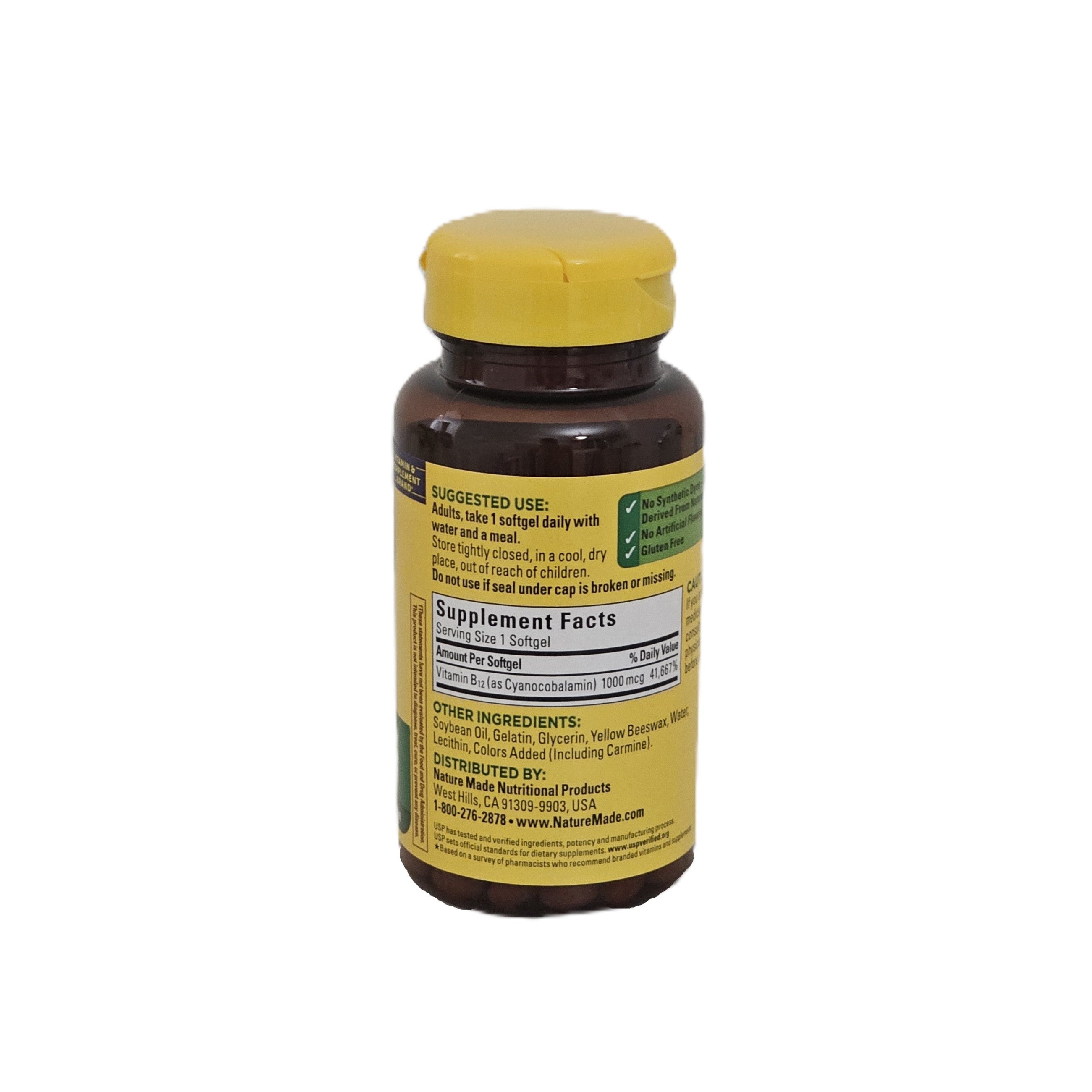 Nature Made Vitamin B12 1000 mcg 90 Softgels