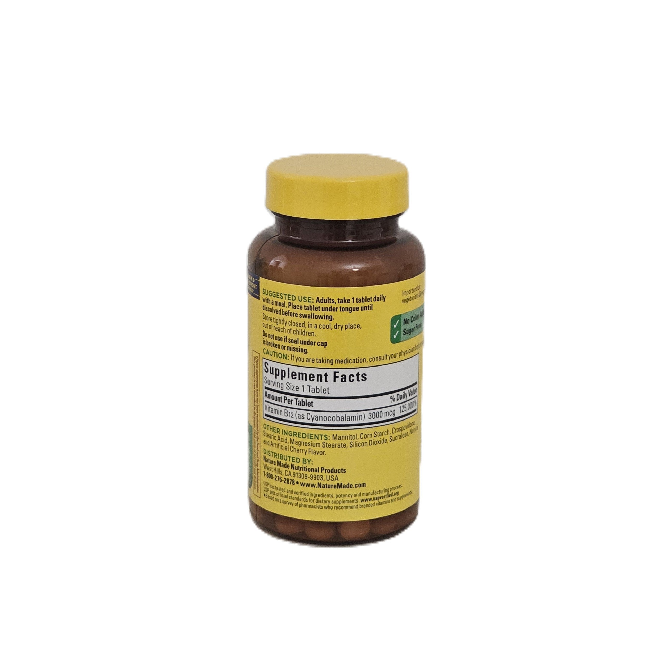 Nature Made Vitamin B12 3000 mcg 40 Fast Dissolve Tablets