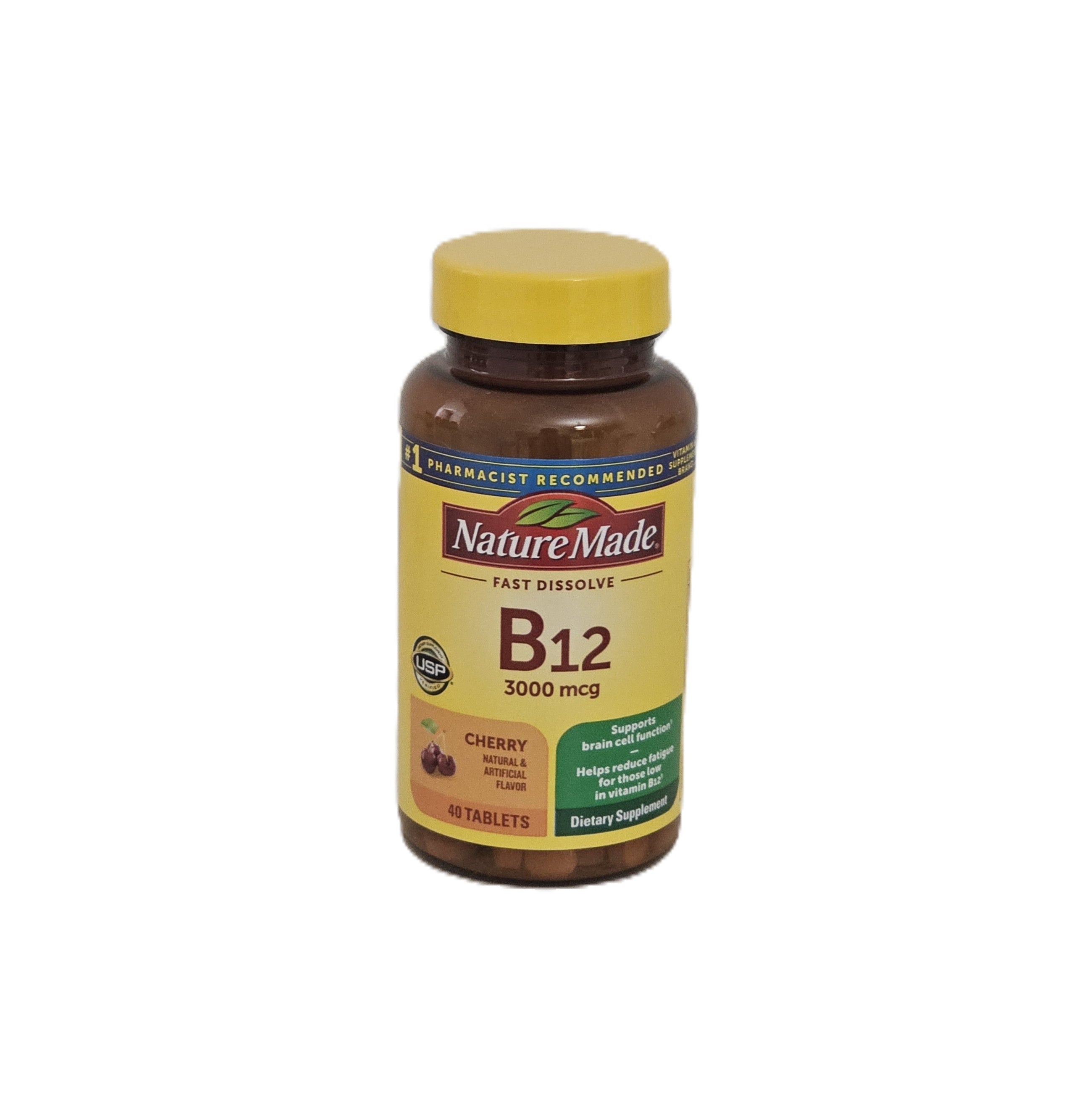 Nature Made Vitamin B12 3000 mcg 40 Fast Dissolve Tablets