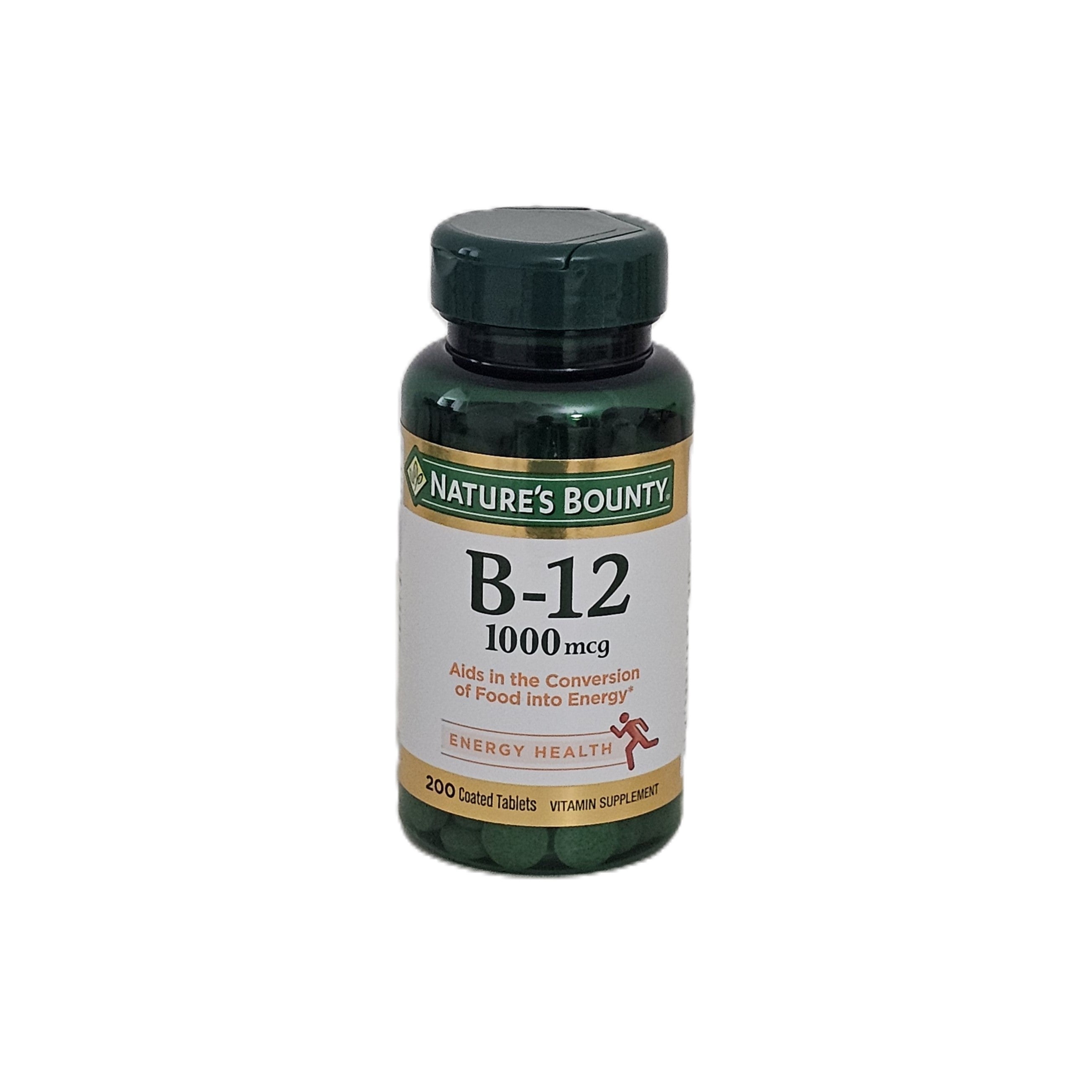 Nature's Bounty Vitamin B12 1000 mcg 200 Tablets