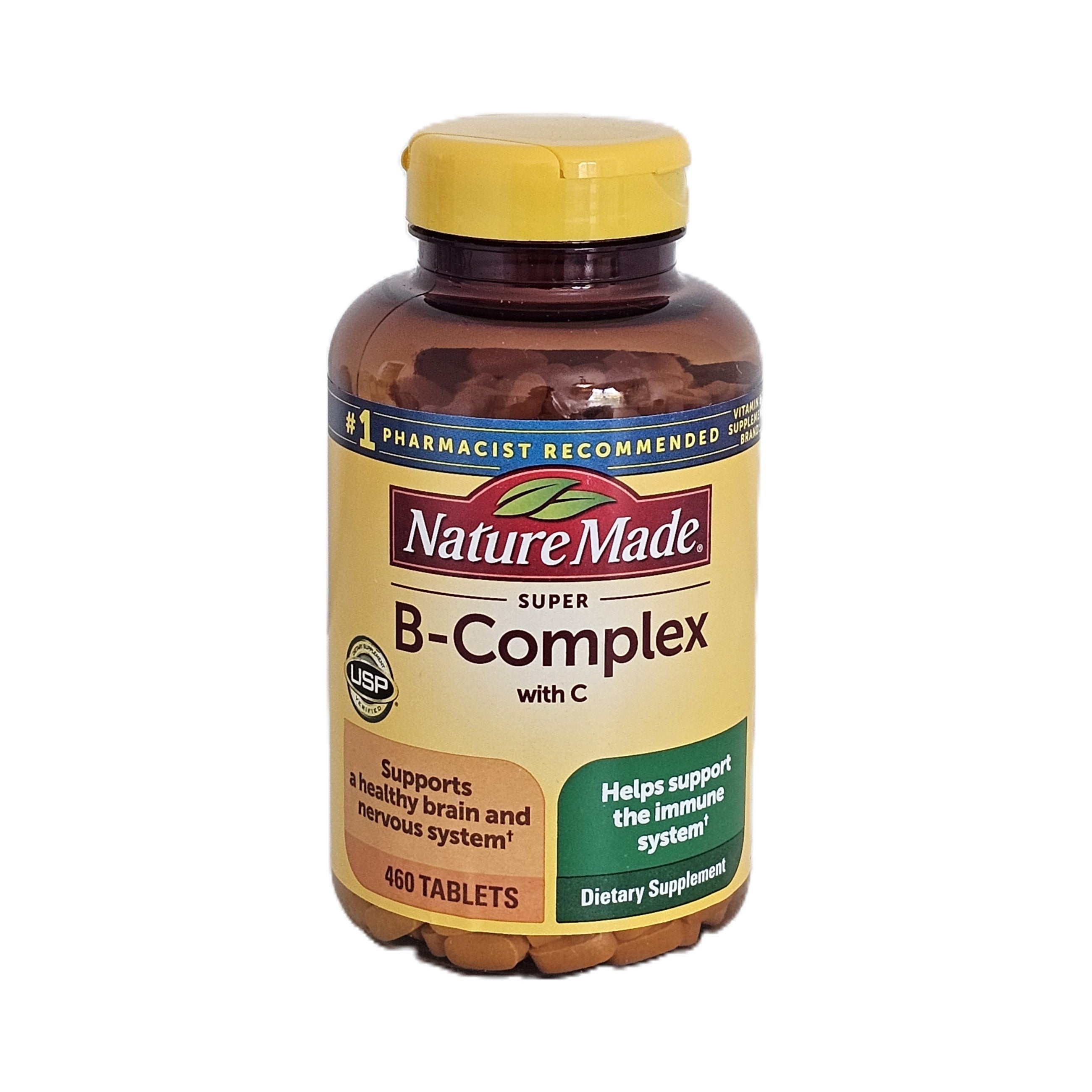 Nature Made Super B-Complex + Vitamin C 460 Tablets