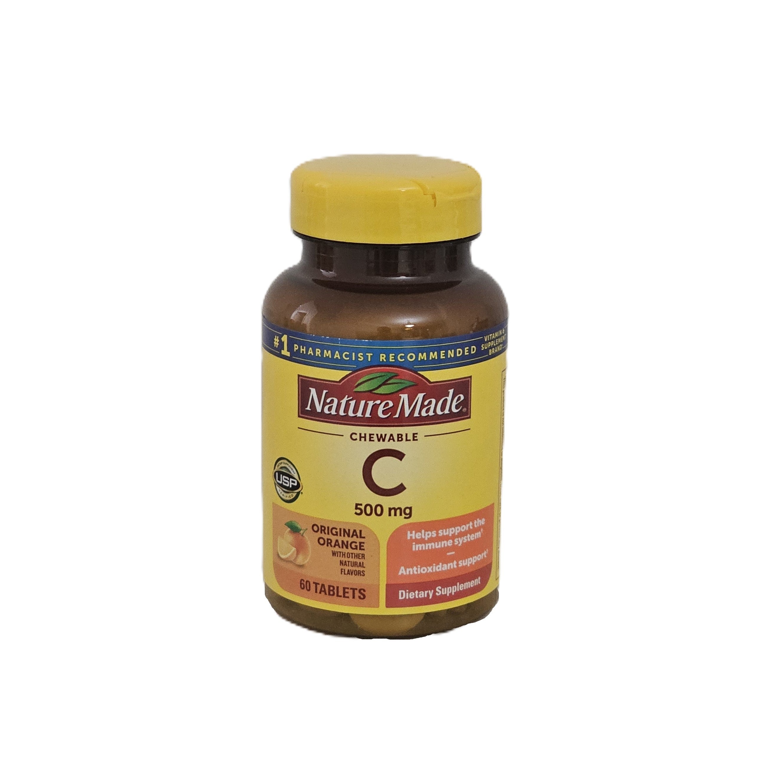 Nature Made Vitamin C 500 mg 60 Chewable Tablets