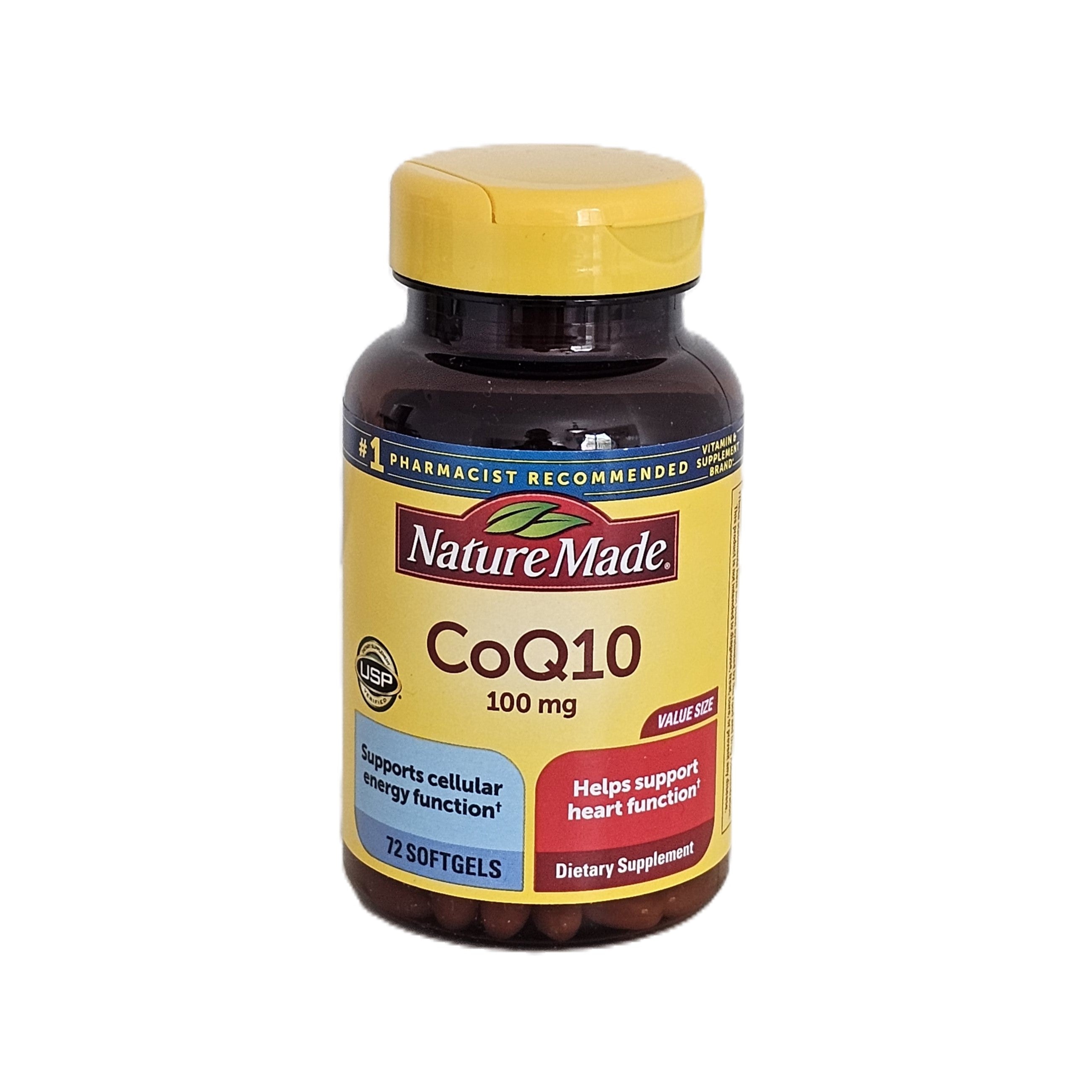 Nature Made CoQ10 100 mg 72 Softgels