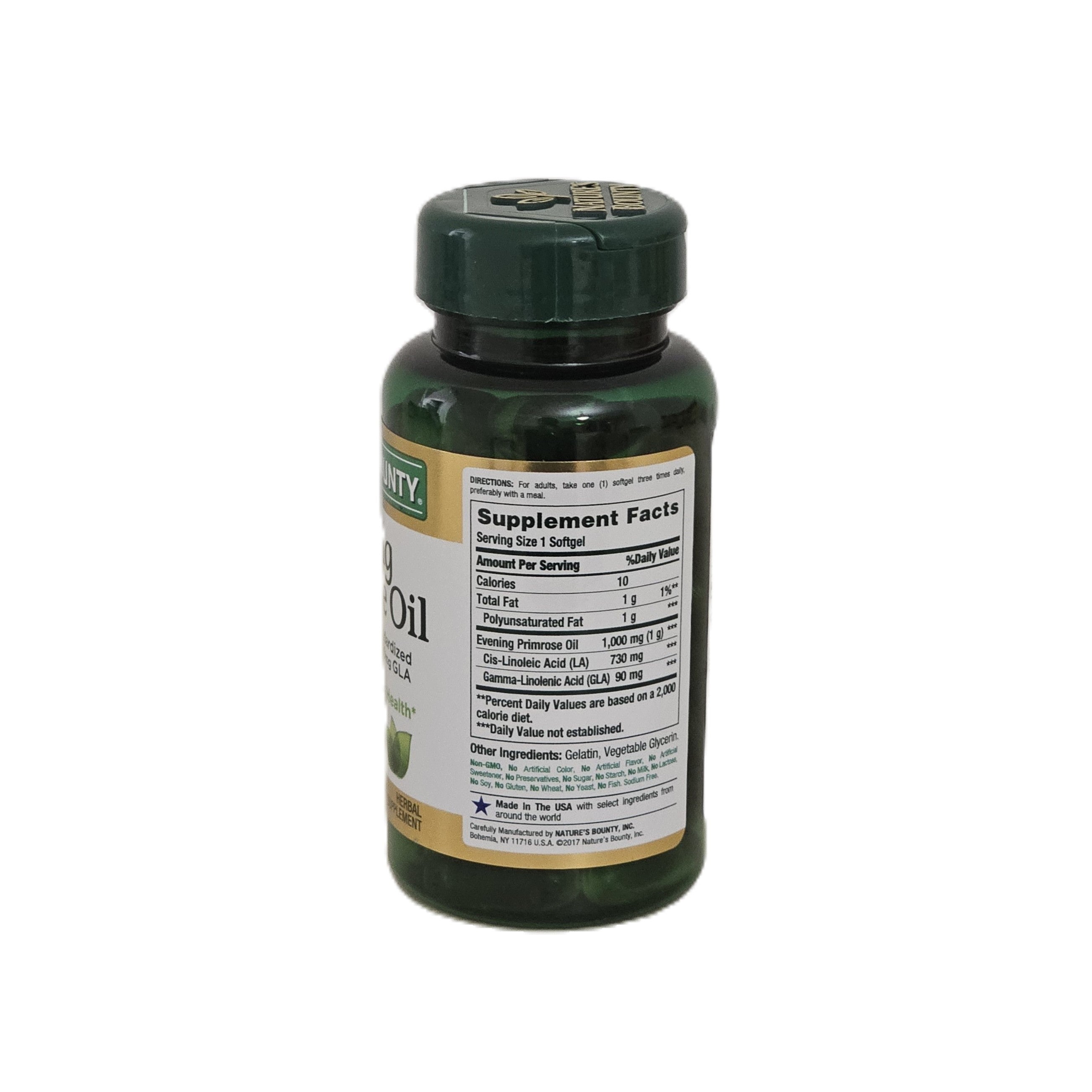 Nature's Bounty Evening Primrose Oil 1000 mg 60 Softgels