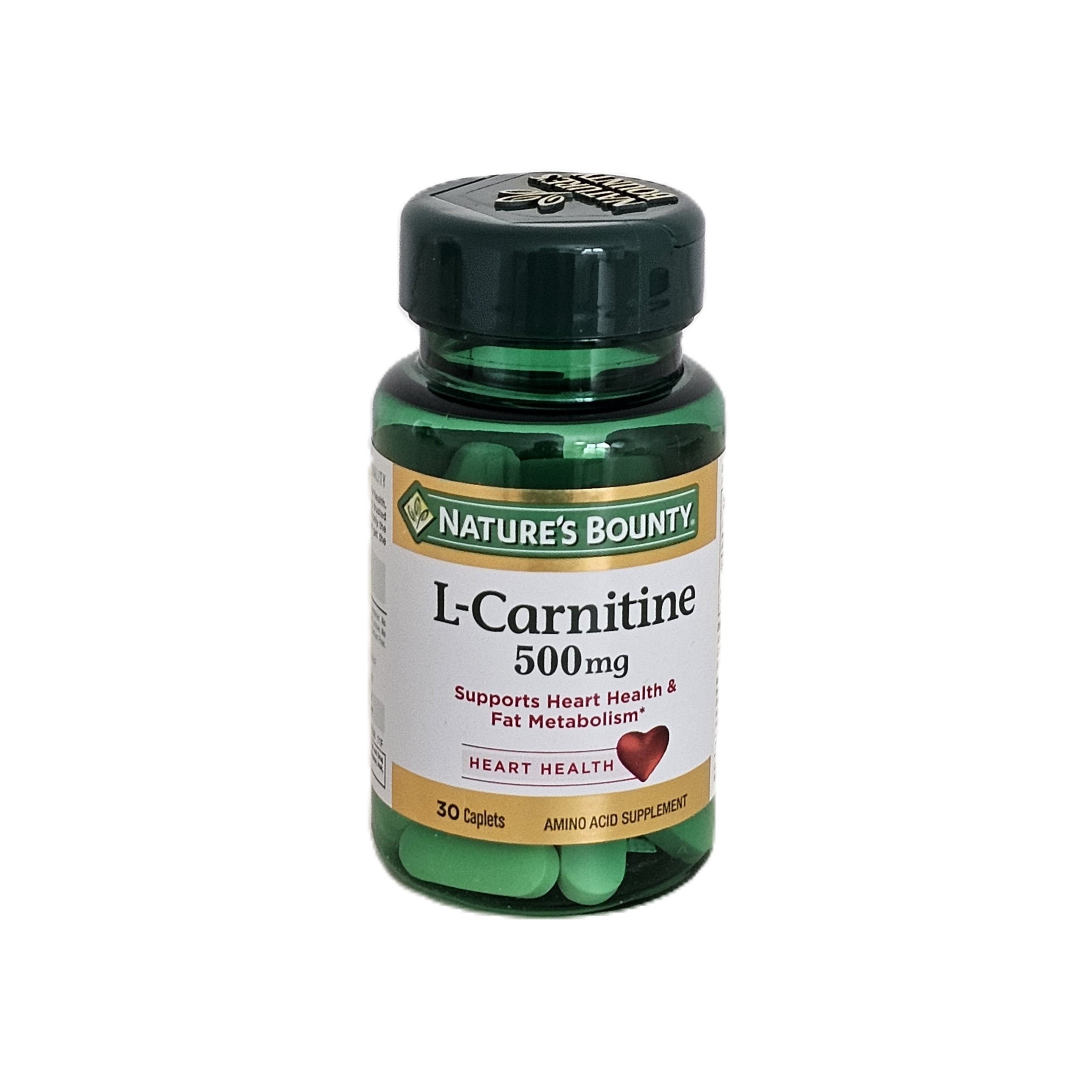 Nature's Bounty L-Carnitine 500 mg 30 Tablets