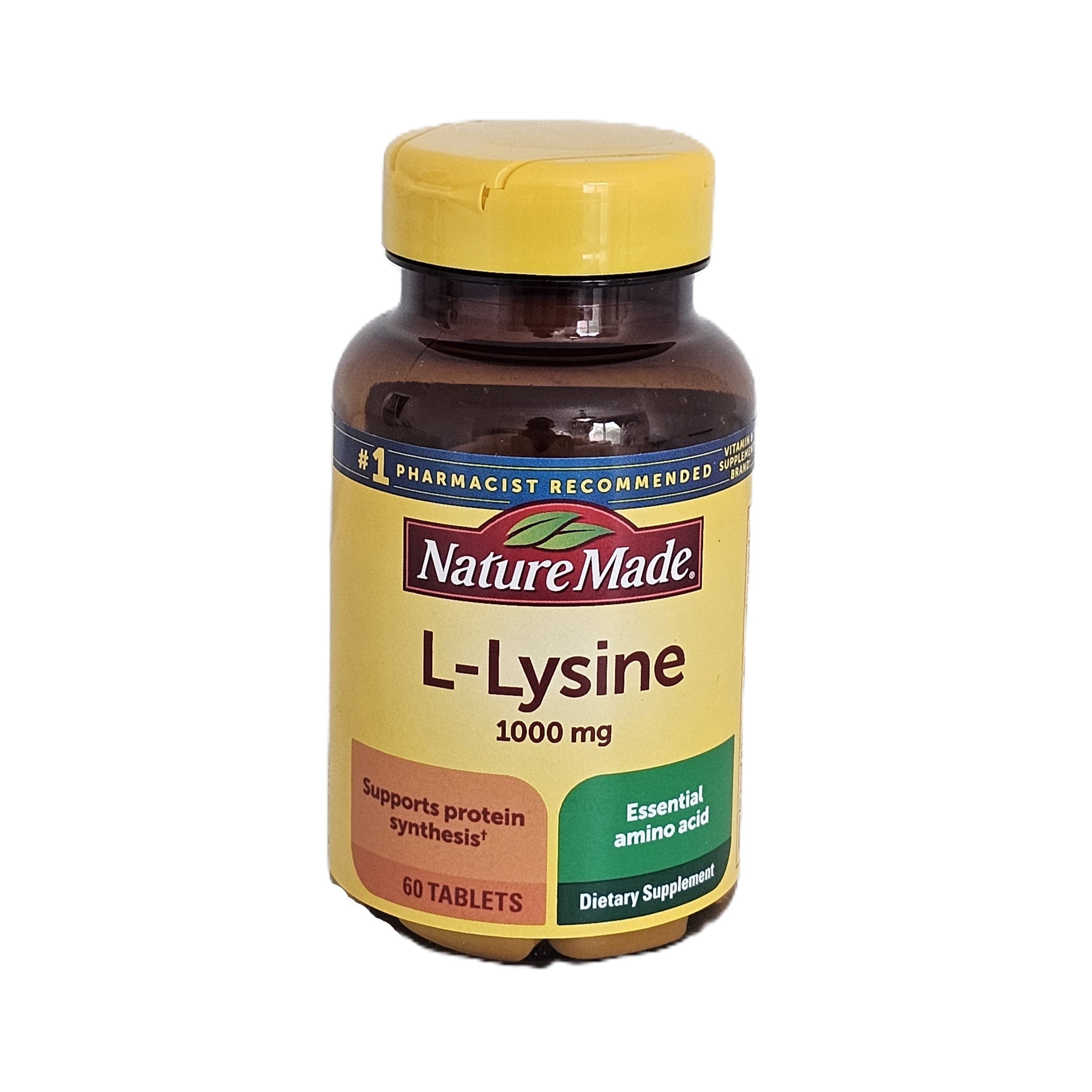 Nature Made L-Lysine 1000 mg 60 Tablets