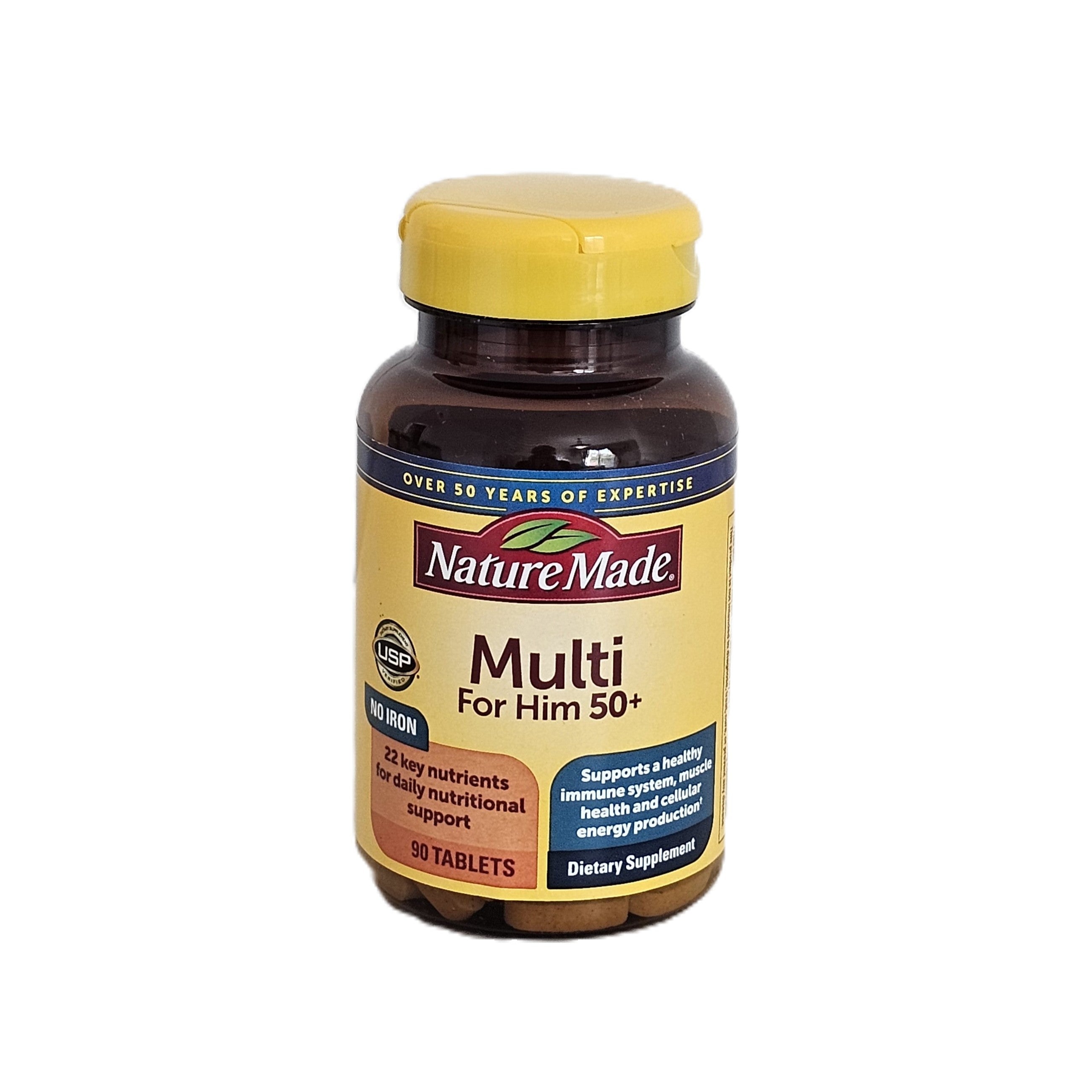 Nature Made Multivitamin For Him 50+ 90 Tablets