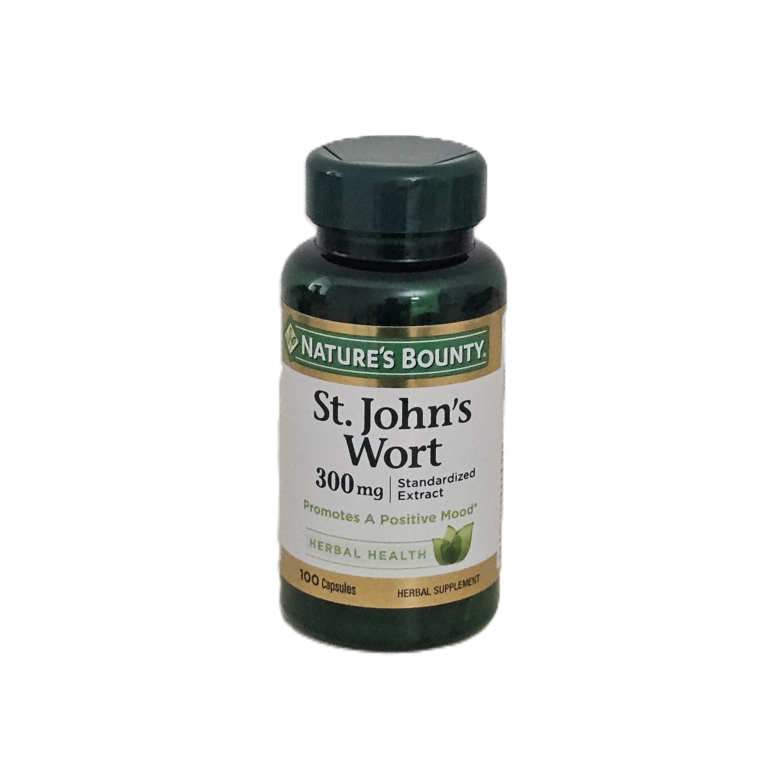 Nature's Bounty St. John's Wort 300 mg 100 Capsules
