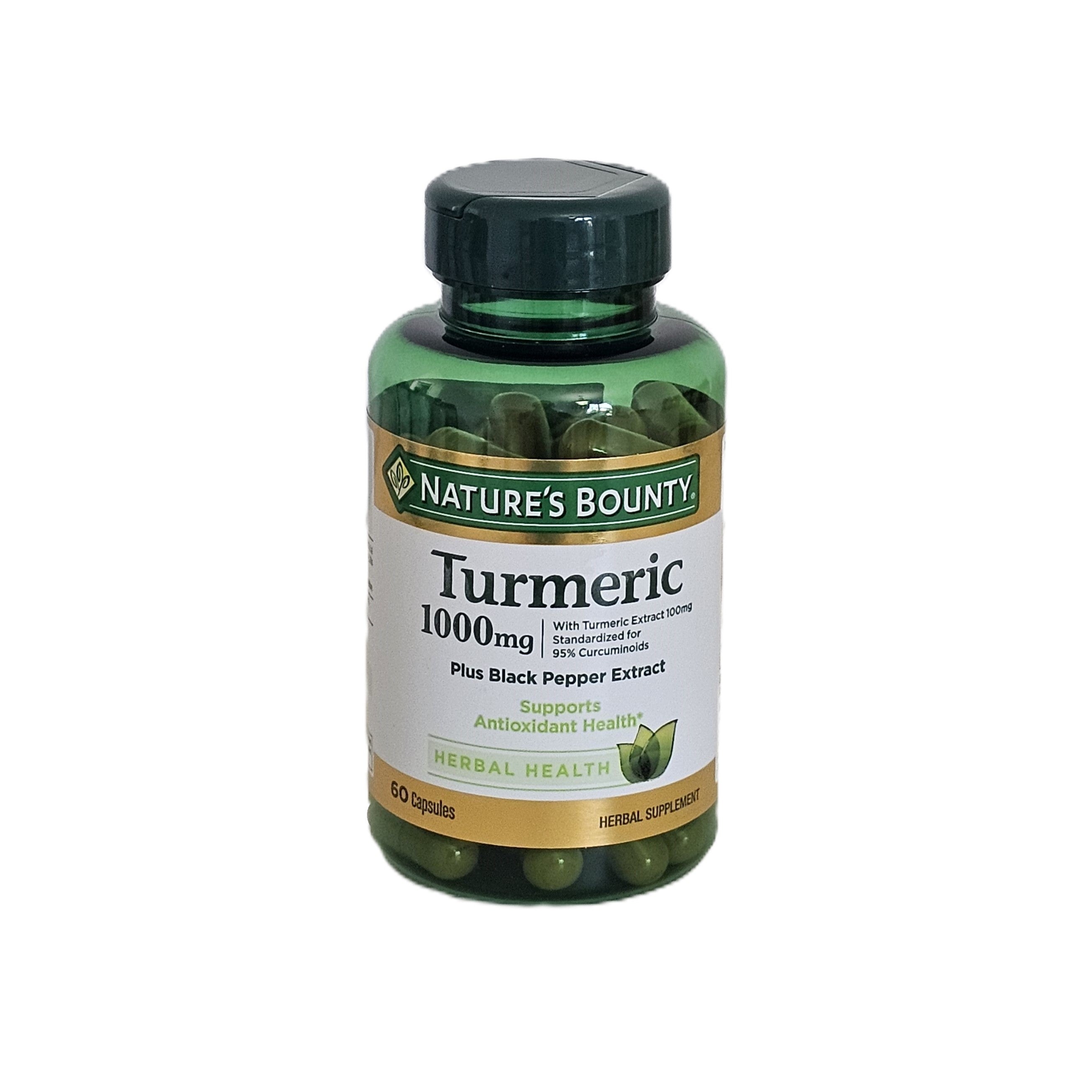 Nature's Bounty Turmeric 1000 mg 60 Capsules
