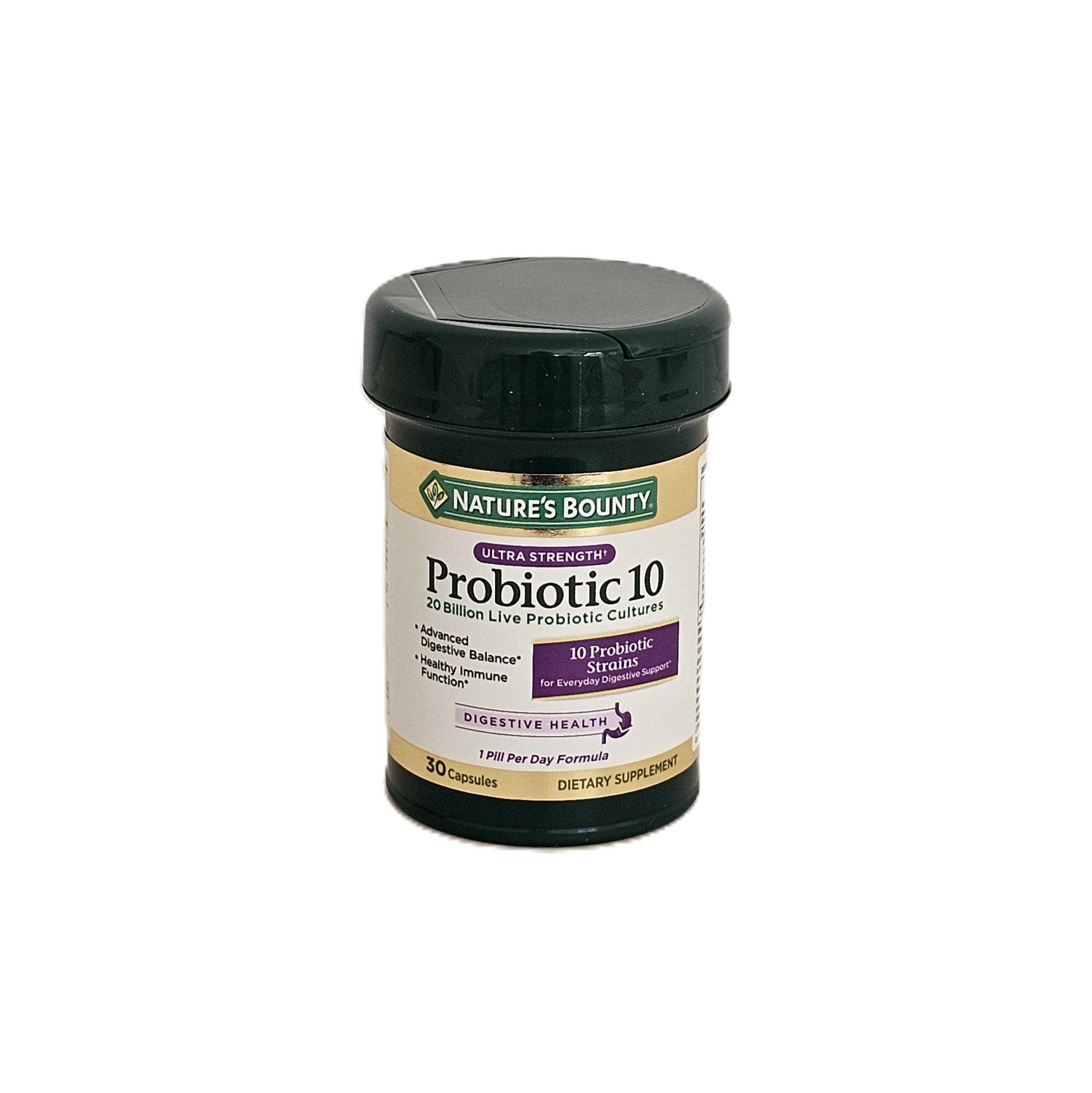 Nature's Bounty Probiotic 10 Ultra Strength 30 Capsules