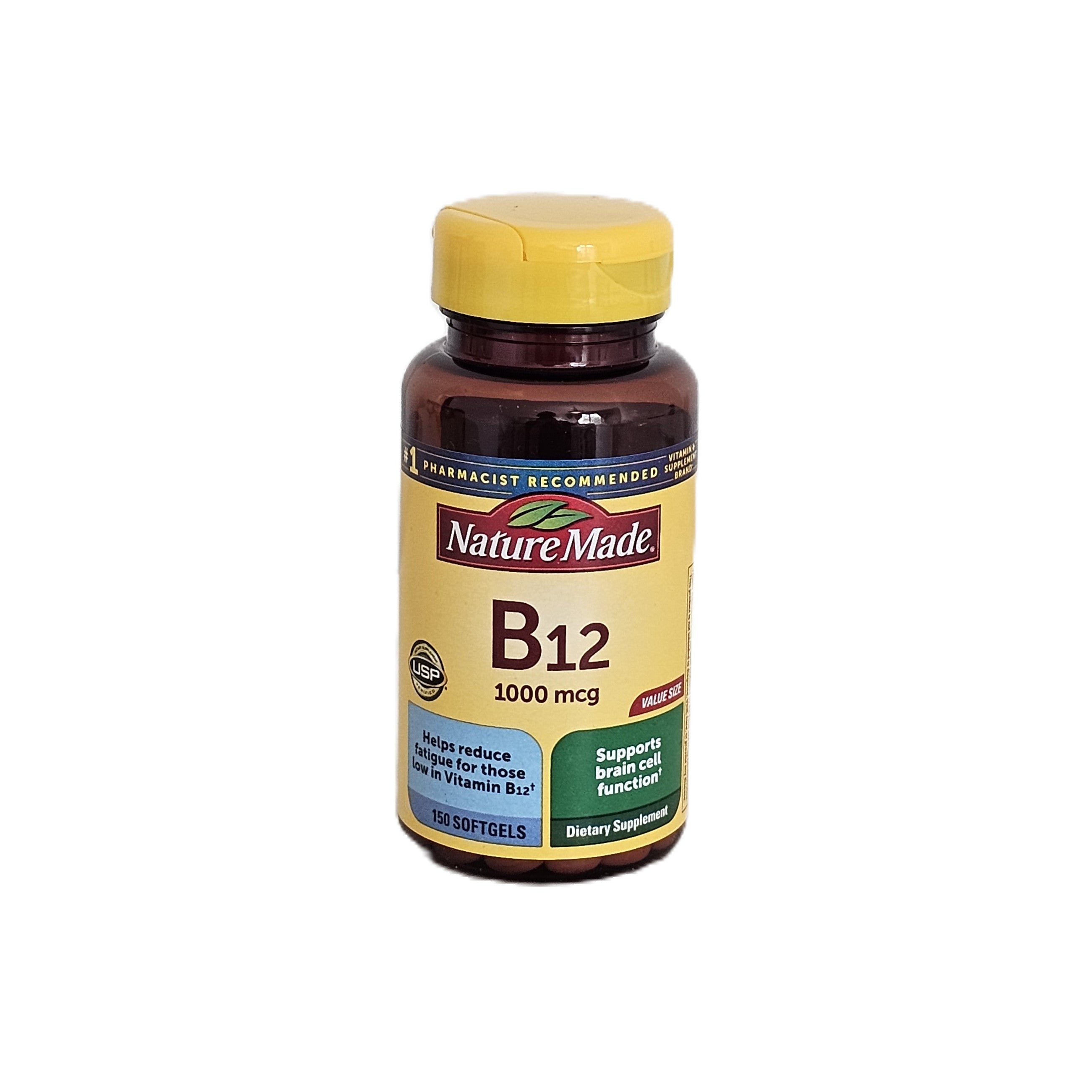 Nature Made Vitamin B12 1000 mcg 150 Softgels