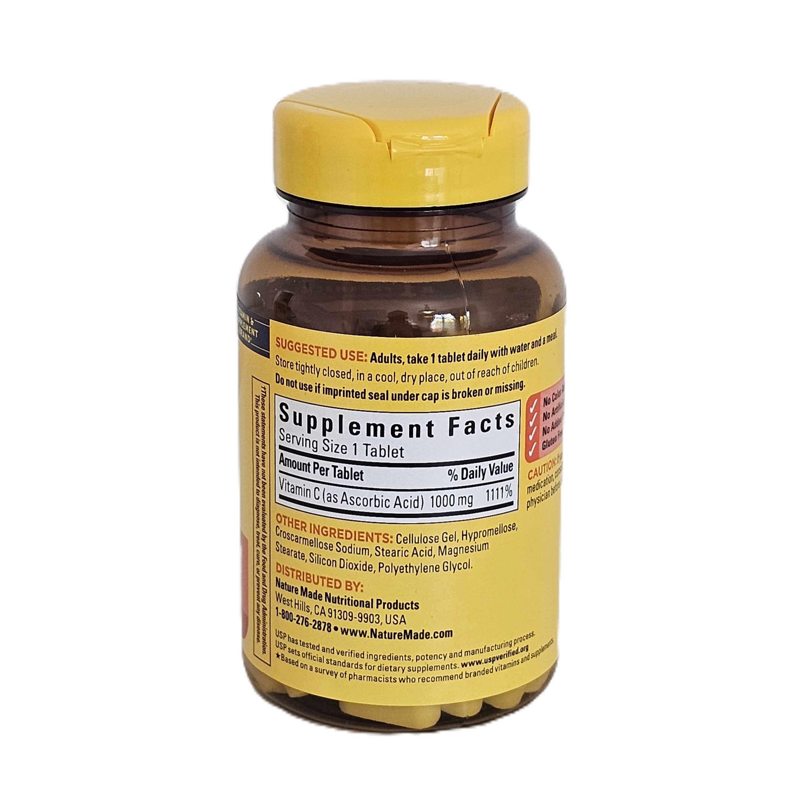 Nature Made Vitamin C 1000 mg Extra Strength 100 Tablets