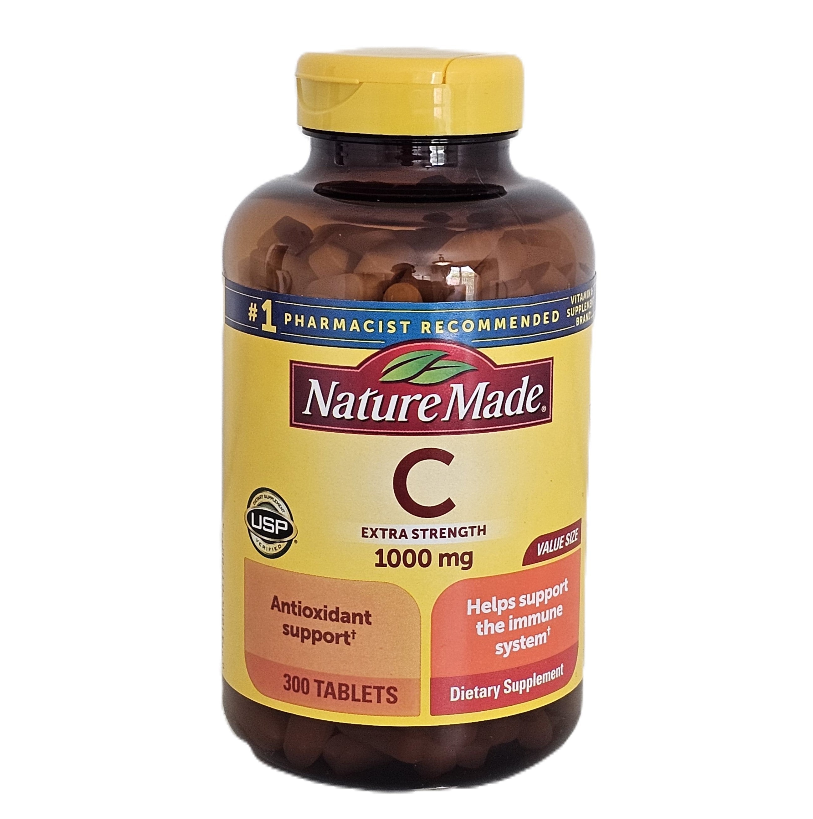 Nature Made Vitamin C 1000 mg Extra Strength 300 Tablets