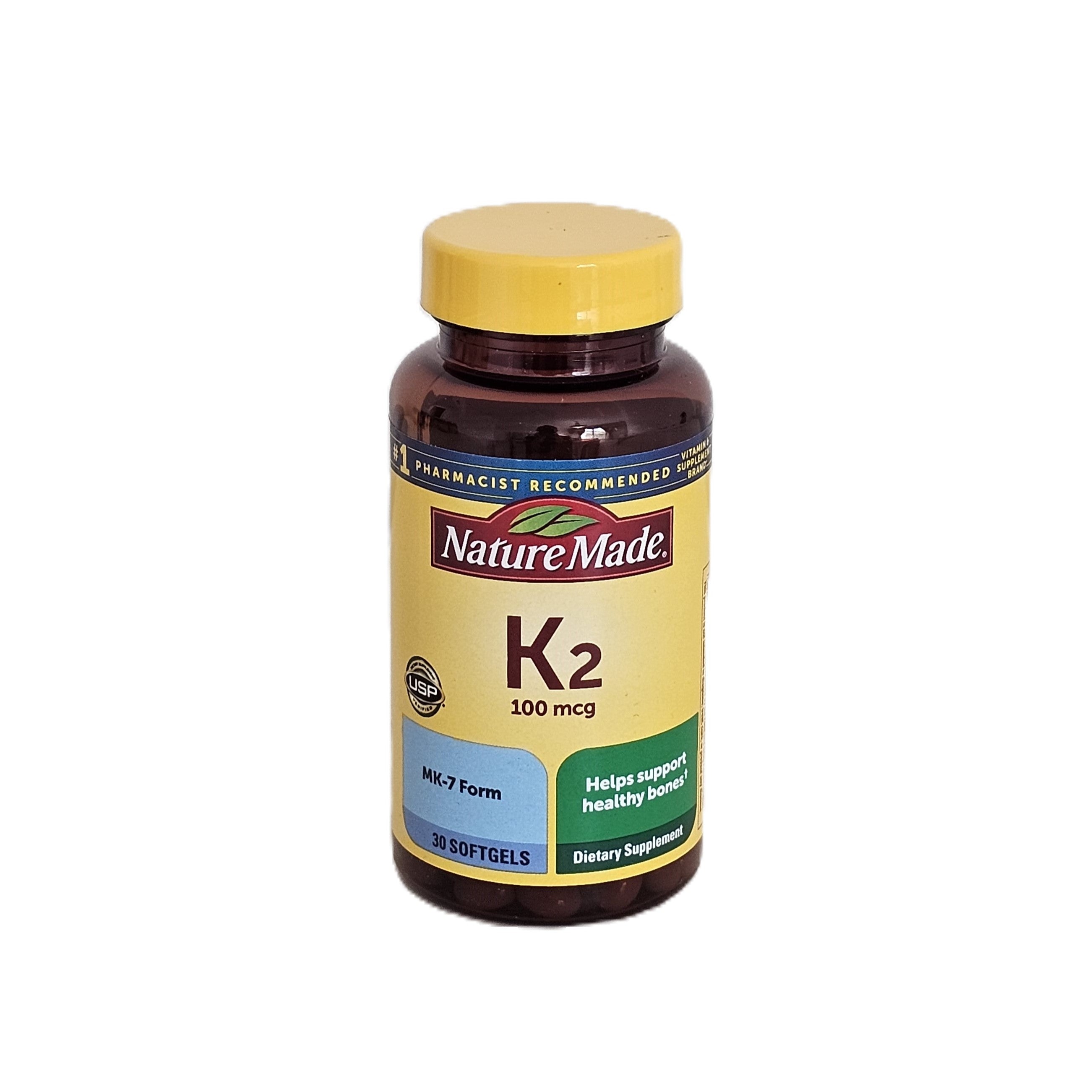 Nature Made Vitamin K2 100 mcg 30 Softgels